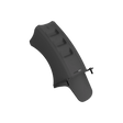 IZI Brothers Mud Guard for Sur-Ron Light Bee swingarm - black 1/4 front view