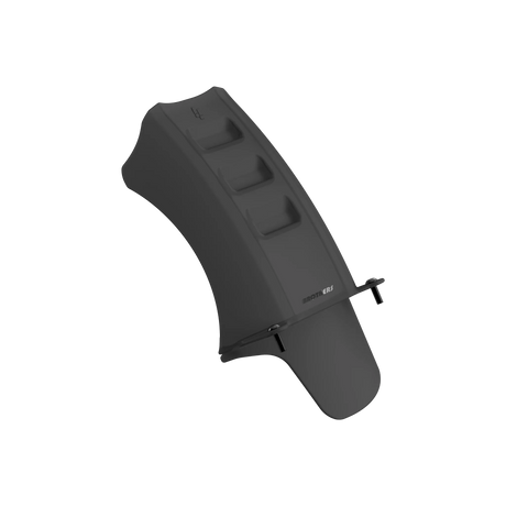 IZI Brothers Mud Guard for Sur-Ron Light Bee swingarm - black 1/4 front view