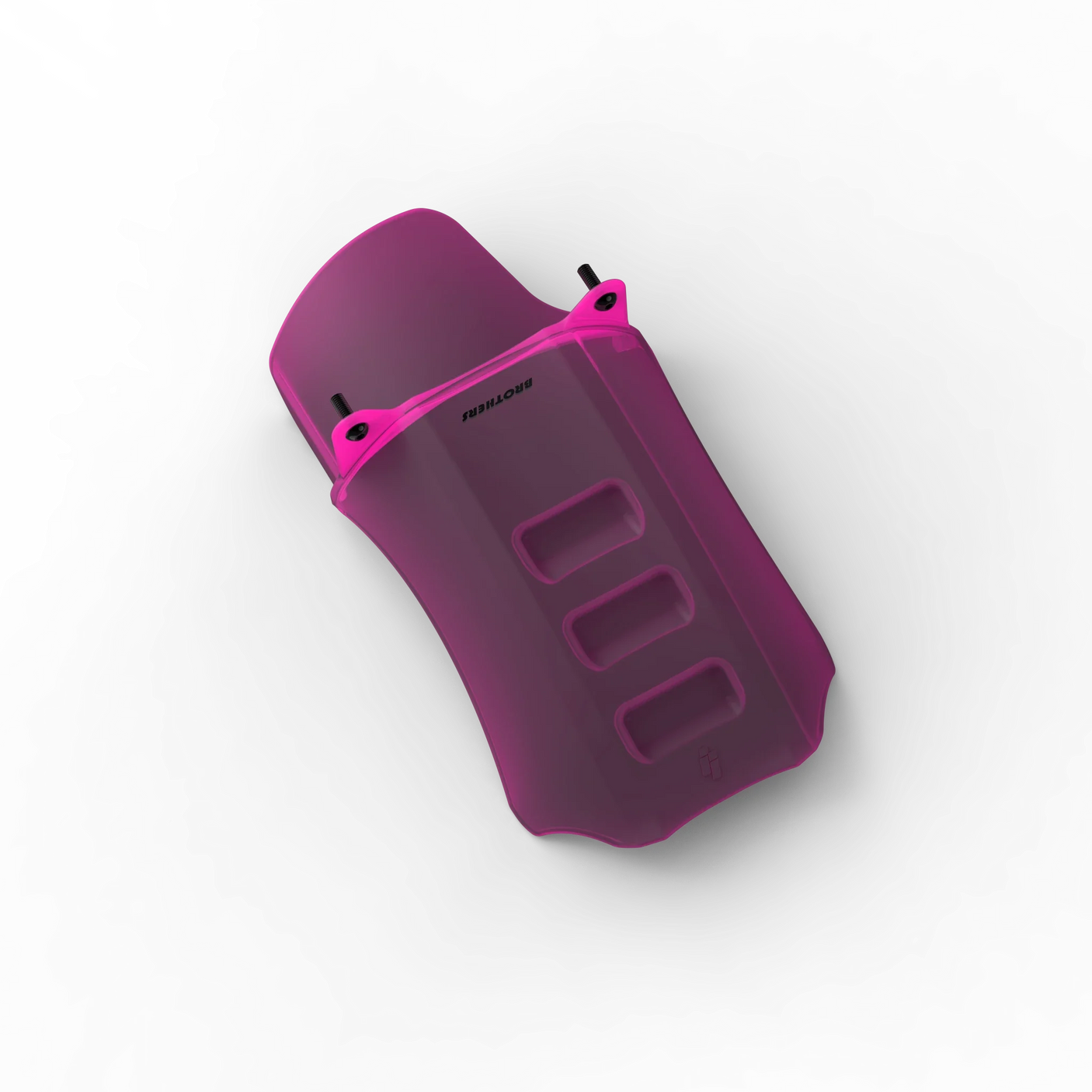 IZI Brothers Mud Guard for Sur-Ron Light Bee swingarm - pink top view