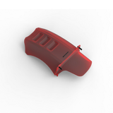 IZI Brothers Mud Guard for Sur-Ron Light Bee swingarm - red 3/4 angled view