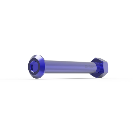IZI Brothers Shock Axle for Sur-Ron - blue 1/4 view