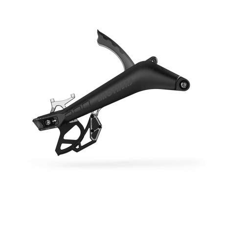 IZI Brothers complete Phase One kit for Sur-Ron Light Bee swingarm - black side view