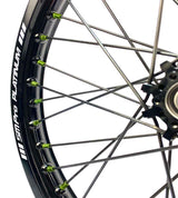 SM Pro Light Bee Wheelset – Black Rim and Green Nipples - EVFREAKS SM Pro Light Bee Wheelset – Black Rim and Green Nipples