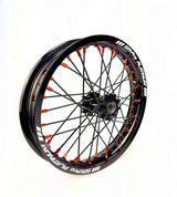 SM Pro Light Bee Wheelset – Black Rim and Orange Nipples - EVFREAKS SM Pro Light Bee Wheelset – Black Rim and Orange Nipples