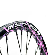 SM Pro Light Bee Wheelset – Splatterkote and Black Nipples - EVFREAKS SM Pro Light Bee Wheelset – Splatterkote and Black Nipples