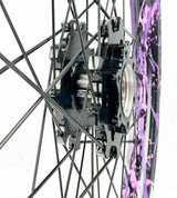SM Pro Light Bee Wheelset – Splatterkote and Black Nipples - EVFREAKS SM Pro Light Bee Wheelset – Splatterkote and Black Nipples