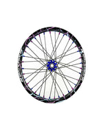 SM Pro Light Bee Wheelset – Splatterkote and Blue and Purple Nipples - EVFREAKSSM Pro Light Bee Wheelset – Splatterkote and Blue and Purple Nipples