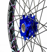 SM Pro Light Bee Wheelset – Splatterkote and Blue and Purple Nipples - EVFREAKSSM Pro Light Bee Wheelset – Splatterkote and Blue and Purple Nipples
