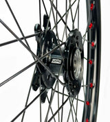SM Pro Ultra Bee Wheels – Black Hubs and Red Nipples - EVFREAKSSM Pro Ultra Bee Wheels – Black Hubs and Red Nipples