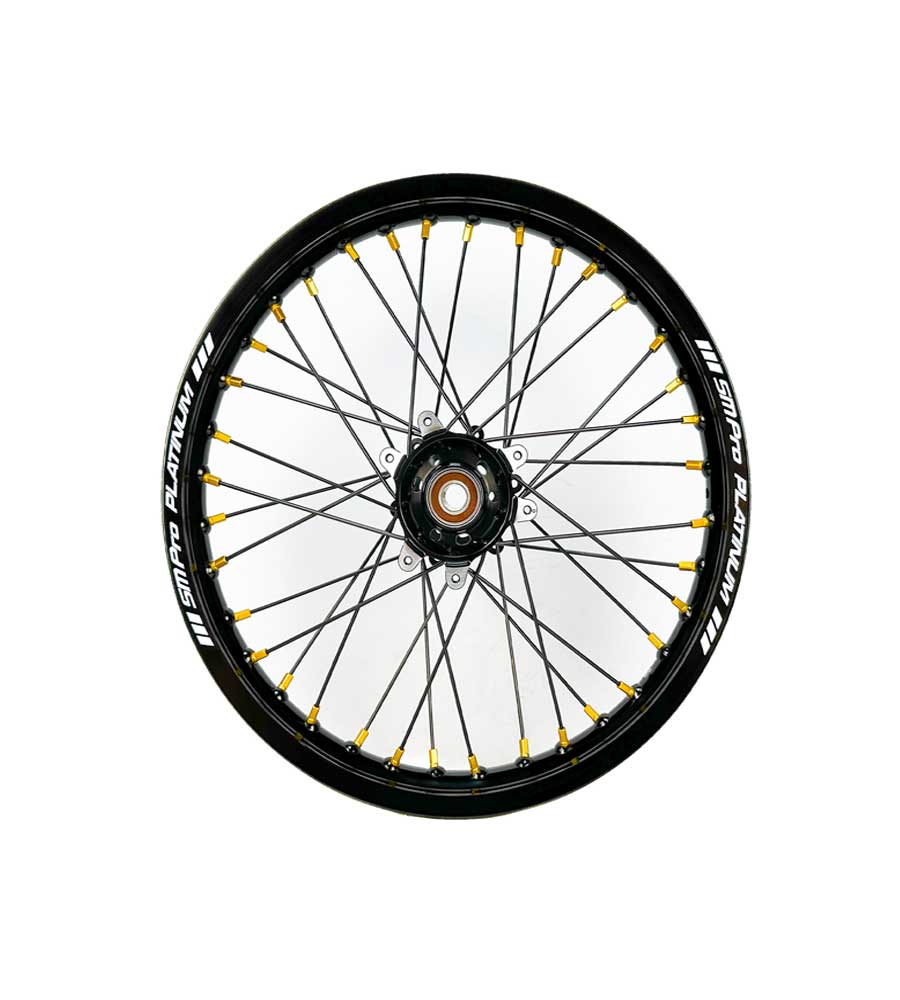 SM Pro Ultra Bee Wheels – Black Hubs, Black Spokes - EVFREAKSSM Pro Ultra Bee Wheels – Black Hubs, Black Spokes