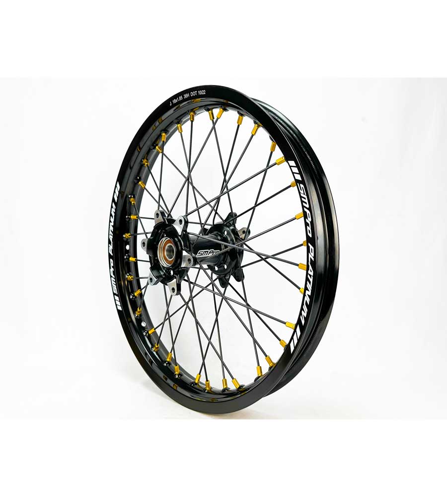 SM Pro Ultra Bee Wheels – Black Hubs, Black Spokes - EVFREAKSSM Pro Ultra Bee Wheels – Black Hubs, Black Spokes