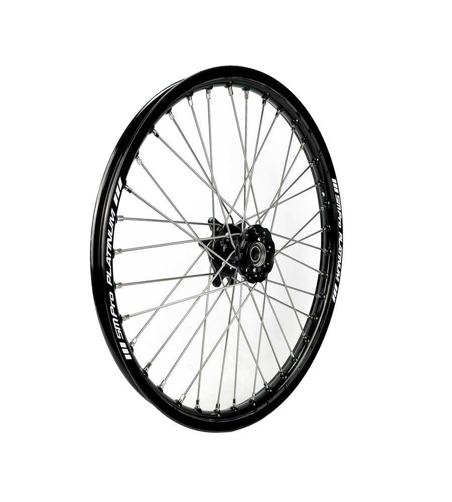 SM Pro Ultra Bee Wheels – Black Hubs, Nickel Silver Spokes - EVFREAKSSM Pro Ultra Bee Wheels – Black Hubs, Nickel Silver Spokes