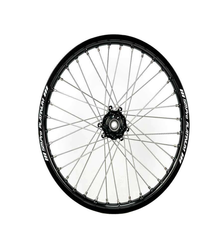 SM Pro Ultra Bee Wheels – Black Hubs, Nickel Silver Spokes - EVFREAKSSM Pro Ultra Bee Wheels – Black Hubs, Nickel Silver Spokes