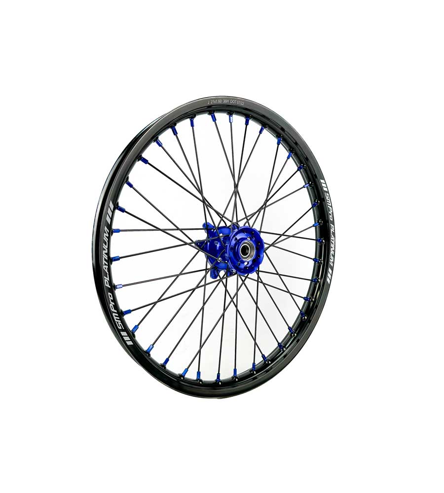 SM Pro Ultra Bee Wheels – Blue Hubs and Blue Nipples - EVFREAKSSM Pro Ultra Bee Wheels – Blue Hubs and Blue Nipples
