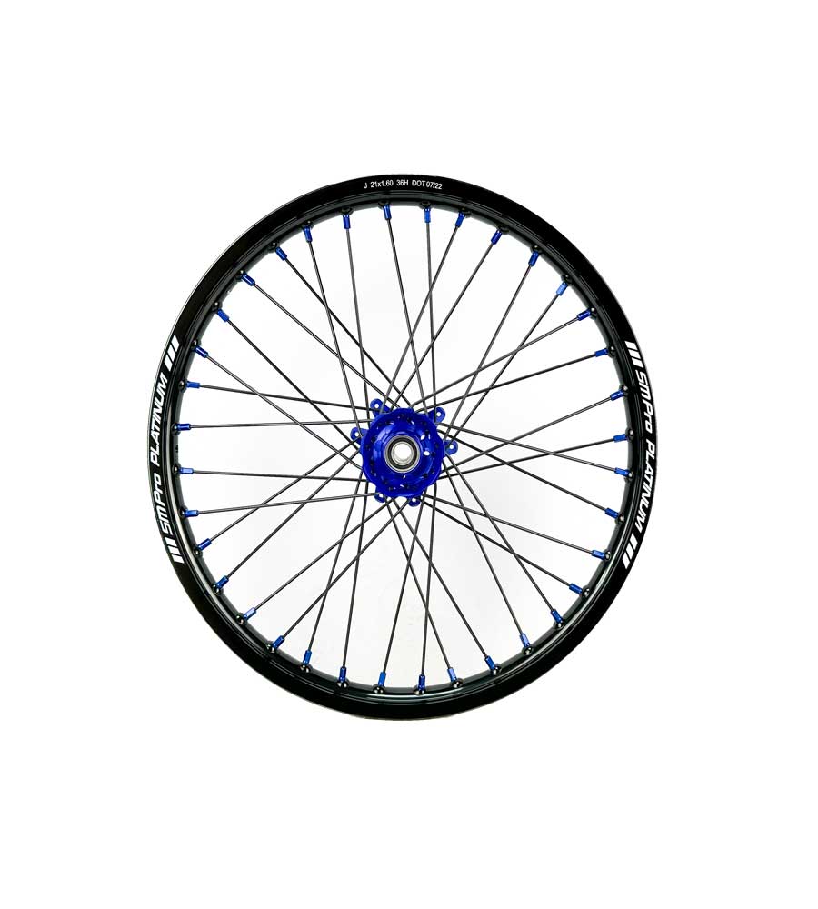 SM Pro Ultra Bee Wheels – Blue Hubs and Blue Nipples - EVFREAKSSM Pro Ultra Bee Wheels – Blue Hubs and Blue Nipples
