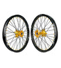 SM Pro Ultra Bee Wheels – Gold Hubs and Black Spokes - EVFREAKSSM Pro Ultra Bee Wheels – Gold Hubs and Black Spokes