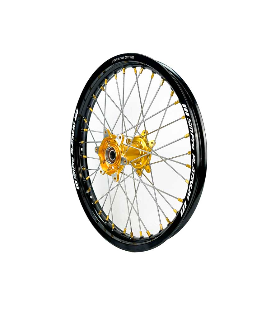 SM Pro Ultra Bee Wheels – Gold Hubs and Gold Nipples - EVFREAKSSM Pro Ultra Bee Wheels – Gold Hubs and Gold Nipples