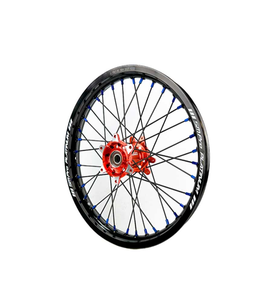 SM Pro Ultra Bee Wheels – Orange Hubs and Black Spokes - EVFREAKSSM Pro Ultra Bee Wheels – Orange Hubs and Black Spokes