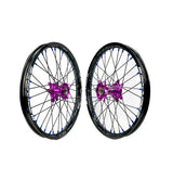 SM Pro Ultra Bee Wheels – Purple Hubs and Black Spokes - EVFREAKSSM Pro Ultra Bee Wheels – Purple Hubs and Black Spokes