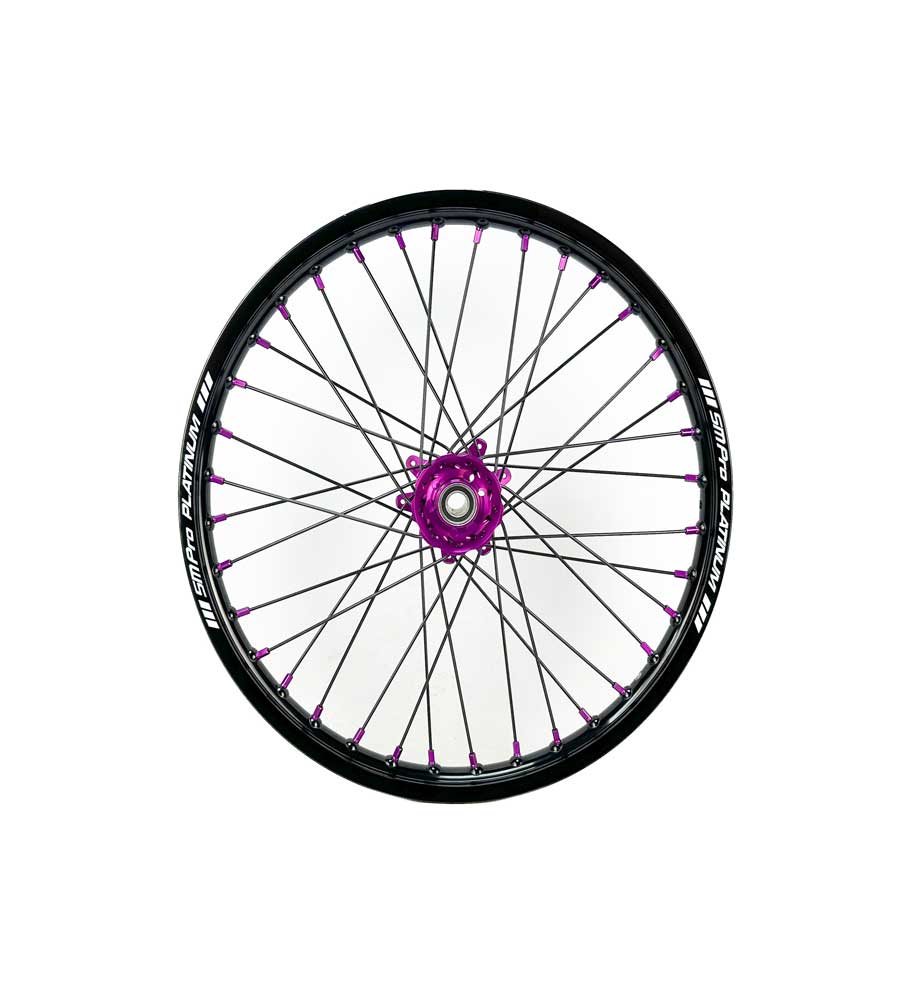 SM Pro Ultra Bee Wheels – Purple Hubs and Nipples - EVFREAKS SM Pro Ultra Bee Wheels – Purple Hubs and Nipples