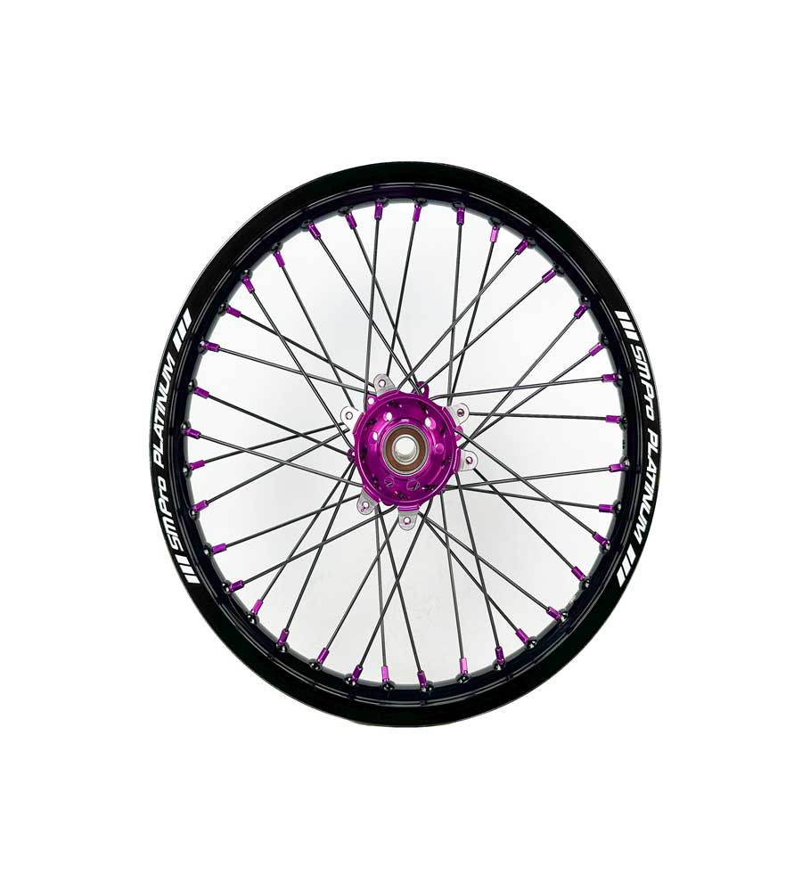 SM Pro Ultra Bee Wheels – Purple Hubs and Nipples - EVFREAKS SM Pro Ultra Bee Wheels – Purple Hubs and Nipples