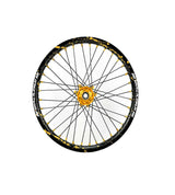 SM Pro Ultra Bee Wheels – Splatterkote Black with Gold Splatter and Matte Spokes - EVFREAKSSM Pro Ultra Bee Wheels – Splatterkote Black with Gold Splatter and Matte Spokes