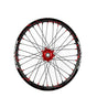 SM Pro Ultra Bee Wheels – Splatterkote Black With Red Splatter and Matte Spokes - EVFREAKSSM Pro Ultra Bee Wheels – Splatterkote Black With Red Splatter and Matte Spokes
