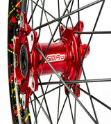SM Pro Ultra Bee Wheels – USMC Red Sunflower Yellow Rim and Black Spokes - EVFREAKSSM Pro Ultra Bee Wheels – USMC Red Sunflower Yellow Rim and Black Spokes