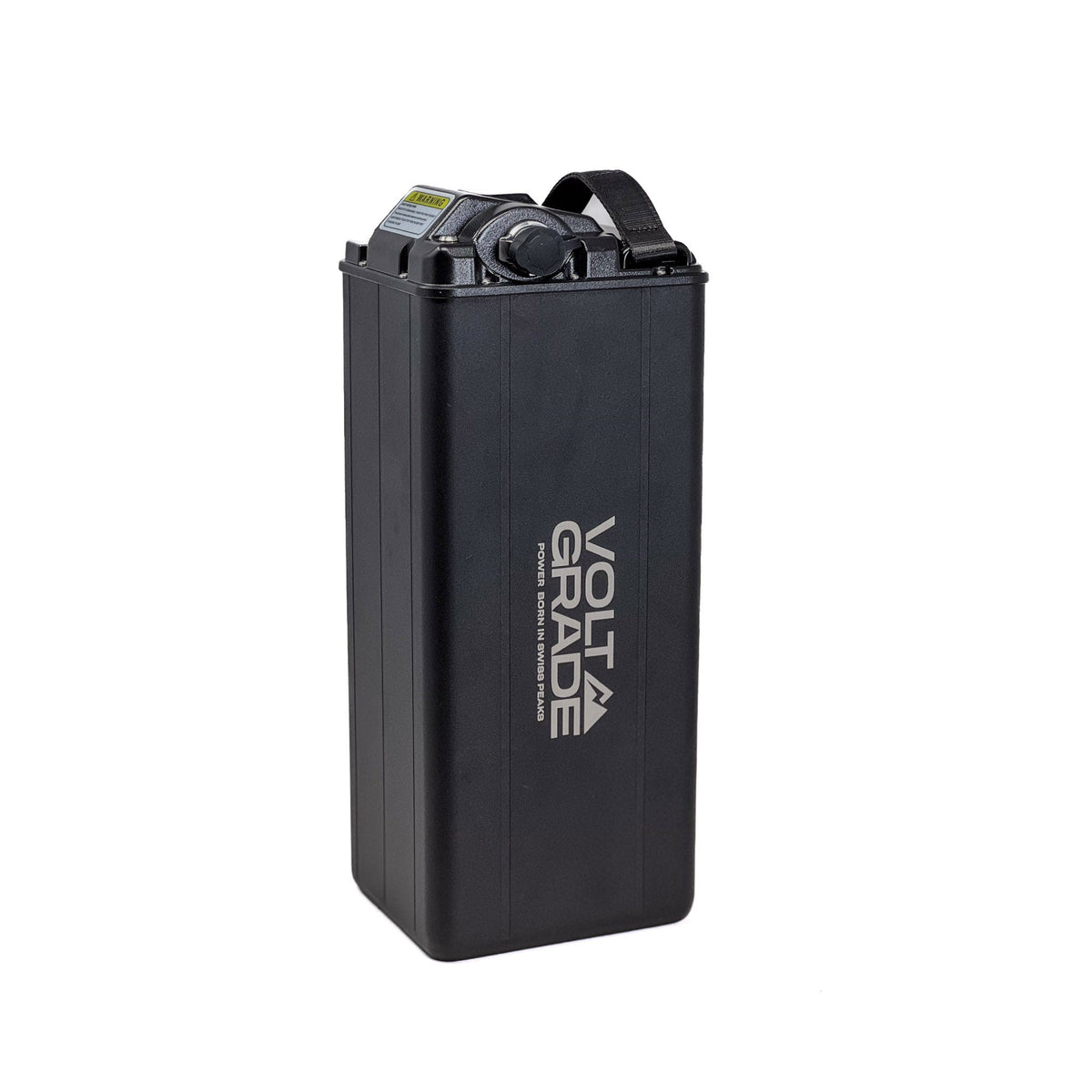 Left side view of the VoltGrade Sur Ron Light Bee 81v 45ah battery upgrade