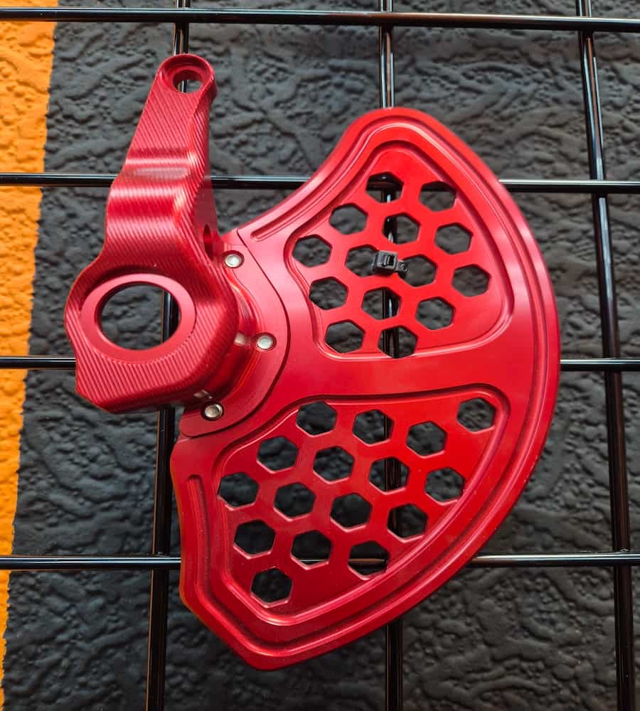 Sur Ron Ultra Bee Front Brake Disc Guard - EVFREAKSSur Ron Ultra Bee Front Brake Disc Guard