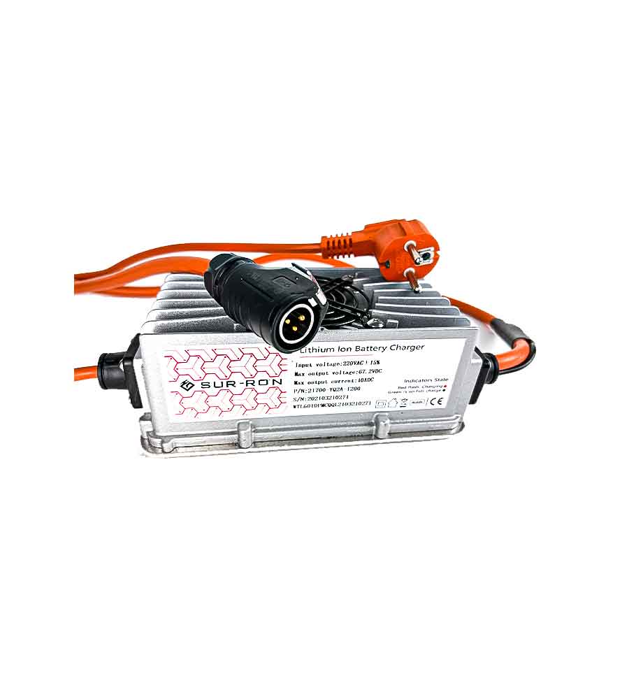 Charger OEM 60v Battery / SUR-RON Light Bee - EVFREAKS
